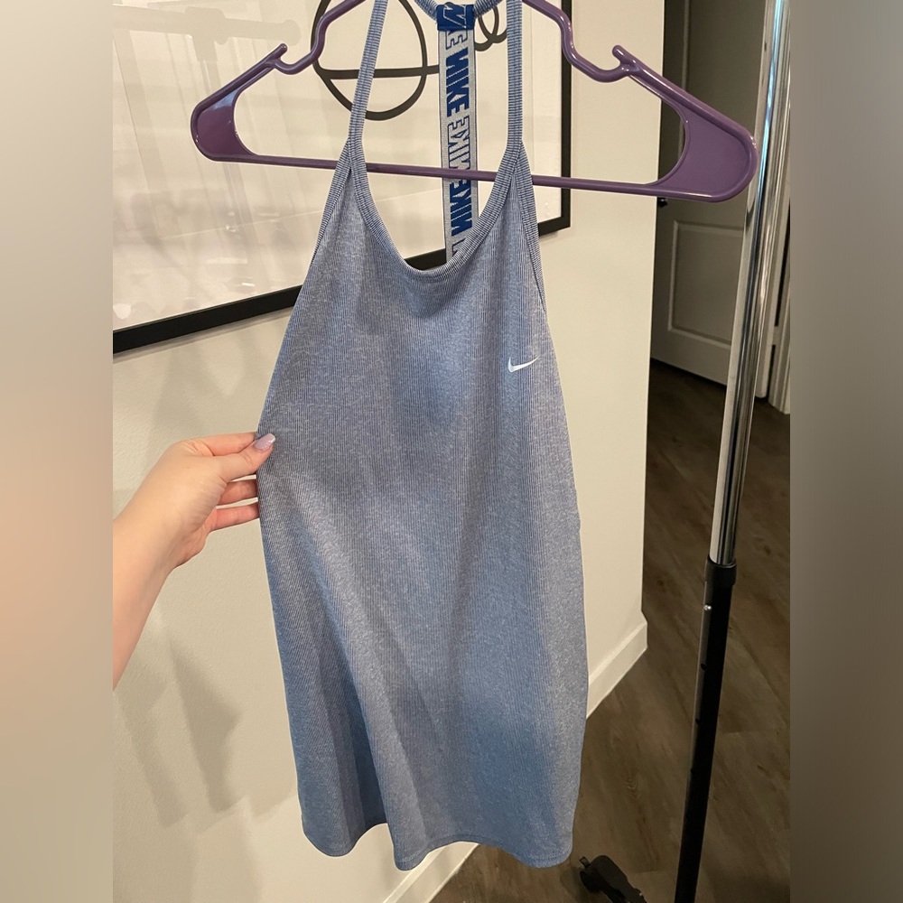 Nike halter dri fit racer back tank